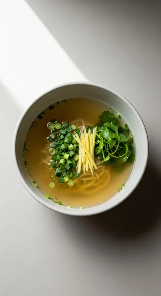 Clear Vegetable Broth Ramen