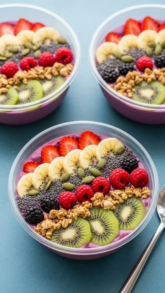 Colorful Smoothie Bowls