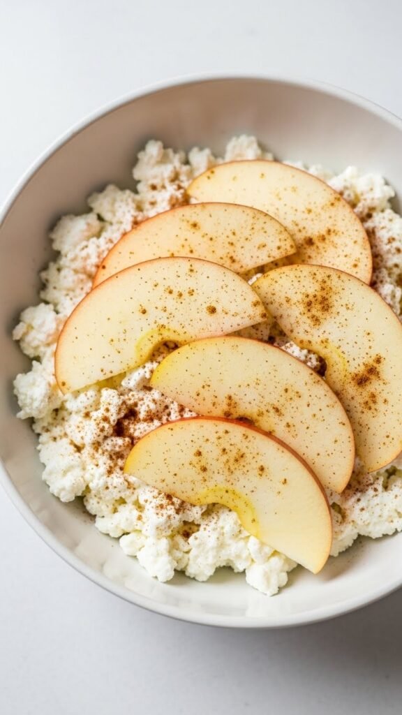 Cottage Cheese & Apple Delight