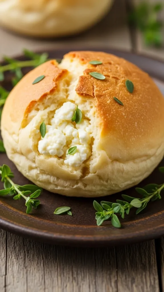 Cottage Cheese Bun