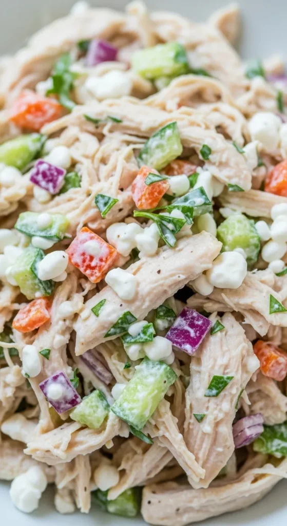 Cottage Cheese Chicken Salad