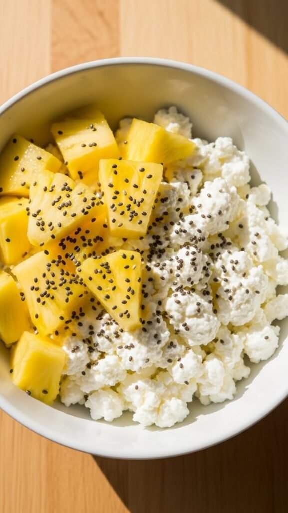 Cottage Cheese & Pineapple Delight