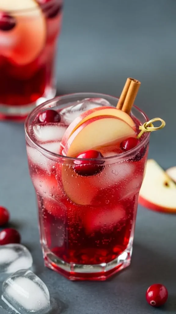 Cranberry Apple Mocktail