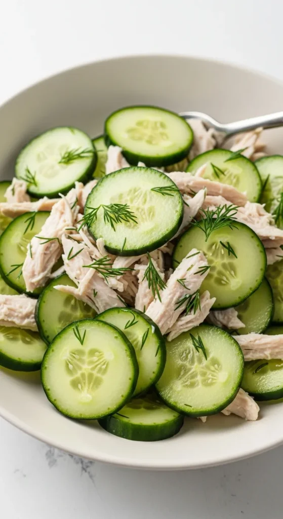 Cucumber Dill Chicken Salad