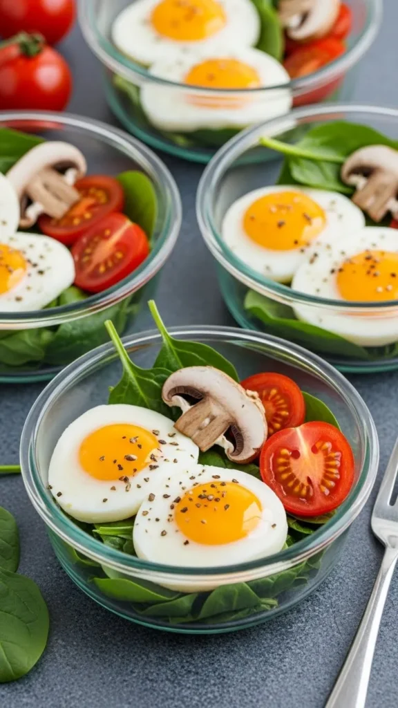 Egg White & Veggie Breakfast Boxes