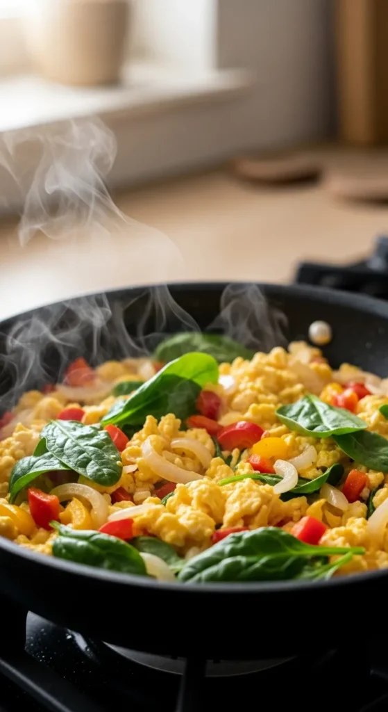 Egg and Veggie Scramble