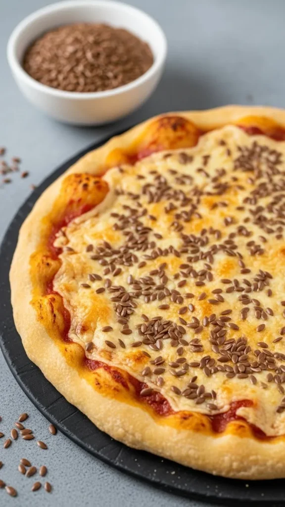 Flaxseed Pizza Crust