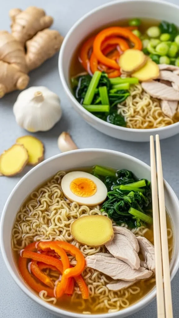 Garlic and Ginger Ramen