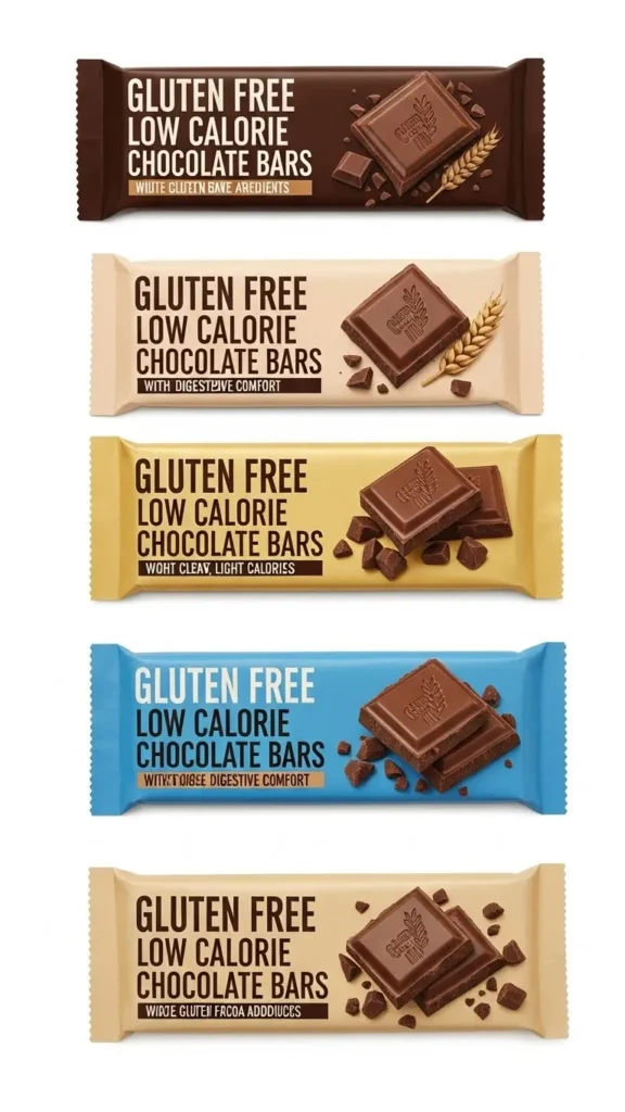 Gluten Free Low Calorie Chocolate Bars
