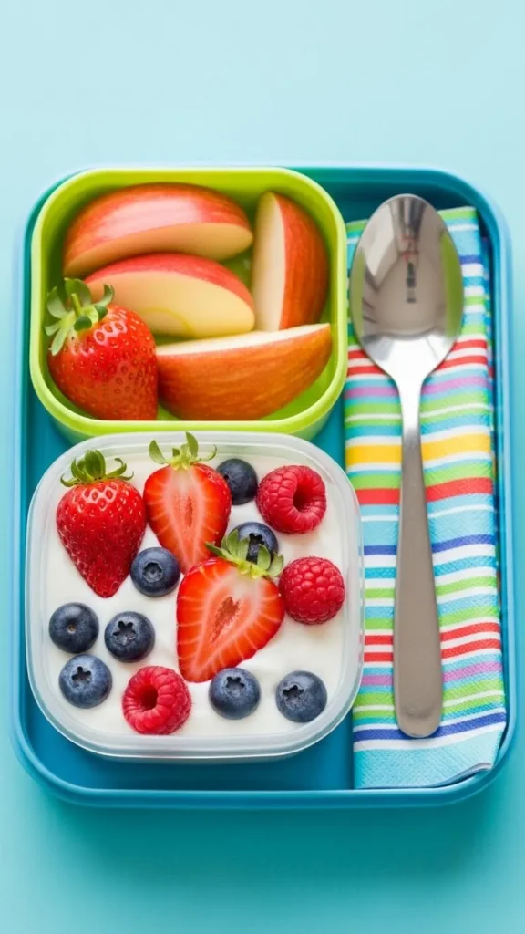 Greek Yogurt with Fresh Berries