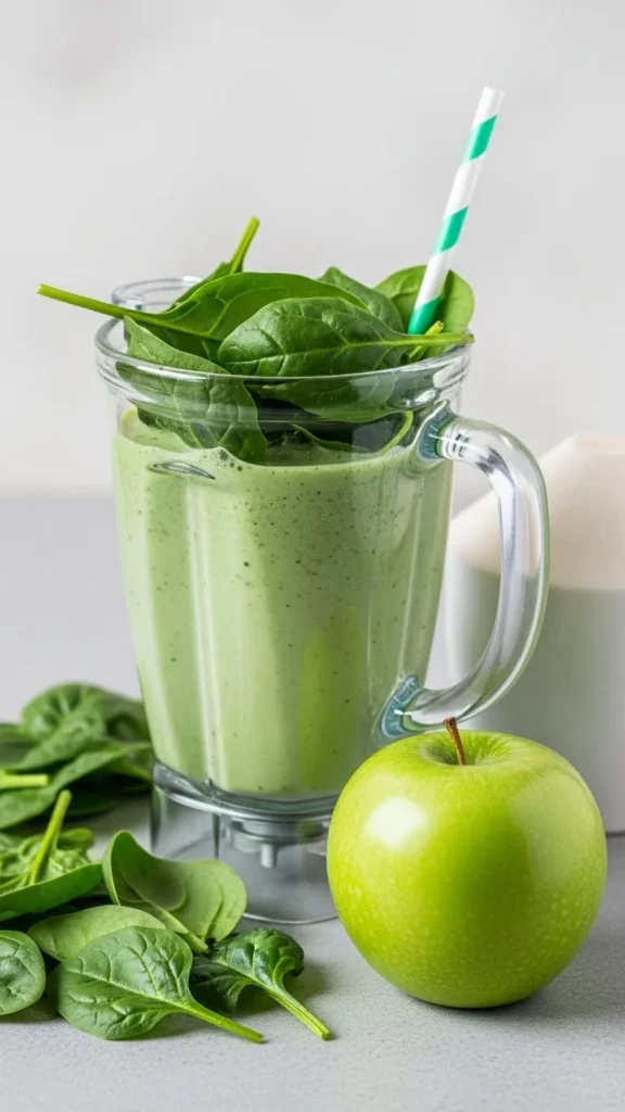 Green Spinach Protein Shake
