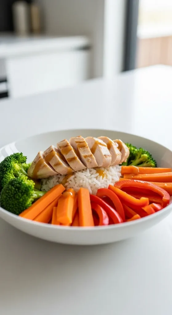 Grilled Chicken Rice Bowl