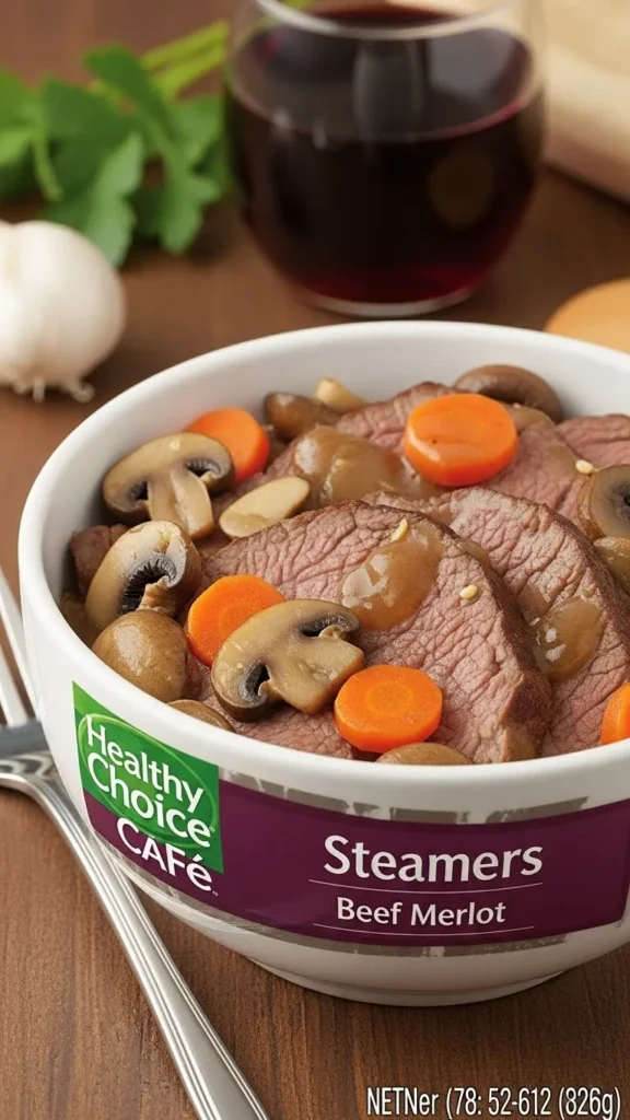 Healthy Choice Café Steamers Beef Merlot