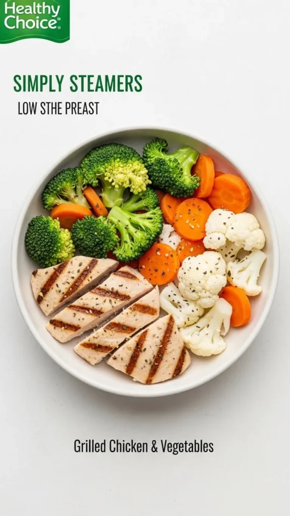 Healthy Choice Simply Steamers Grilled Chicken & Vegetables