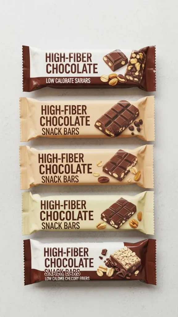 High Fiber Chocolate Snack Bars