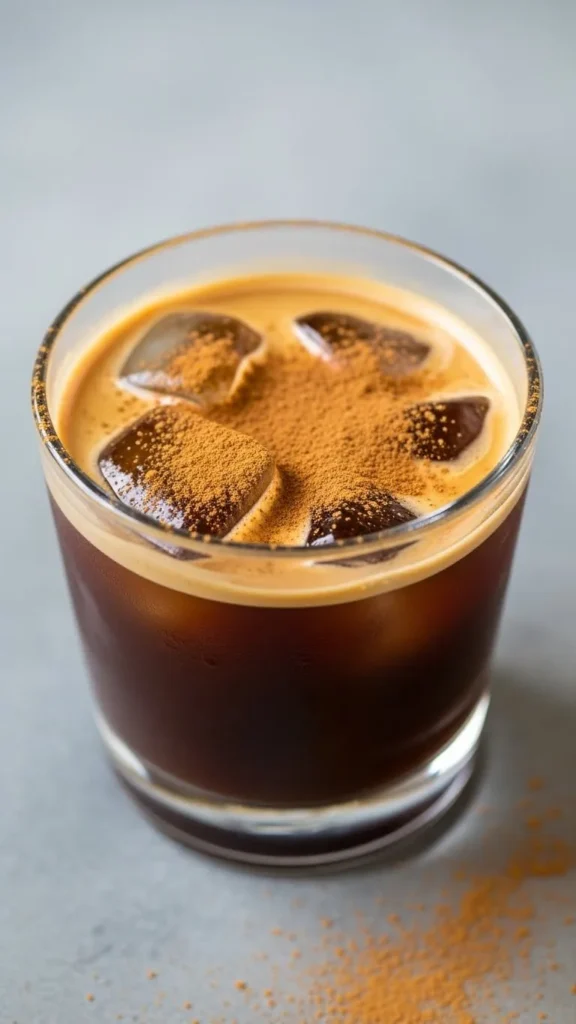 Iced Americano With Cinnamon