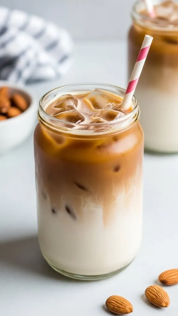 Iced Coffee with Almond Milk