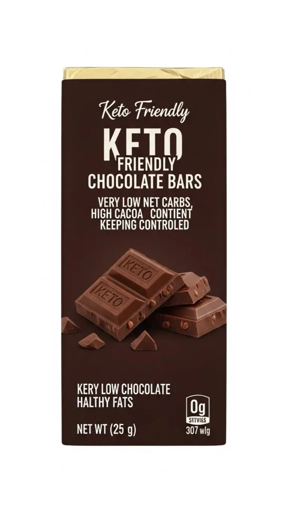 Keto Friendly Chocolate Bars
