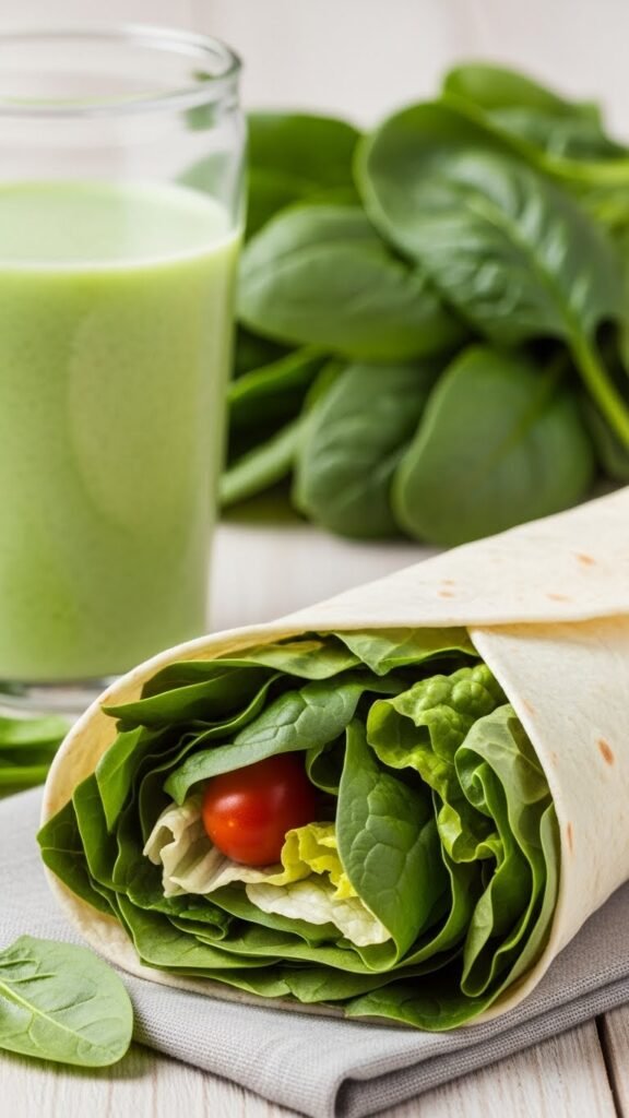 Leafy Greens (Spinach, Lettuce, Kale)