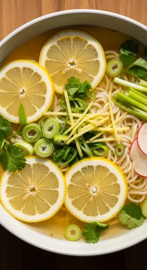 Lemon Ginger Ramen