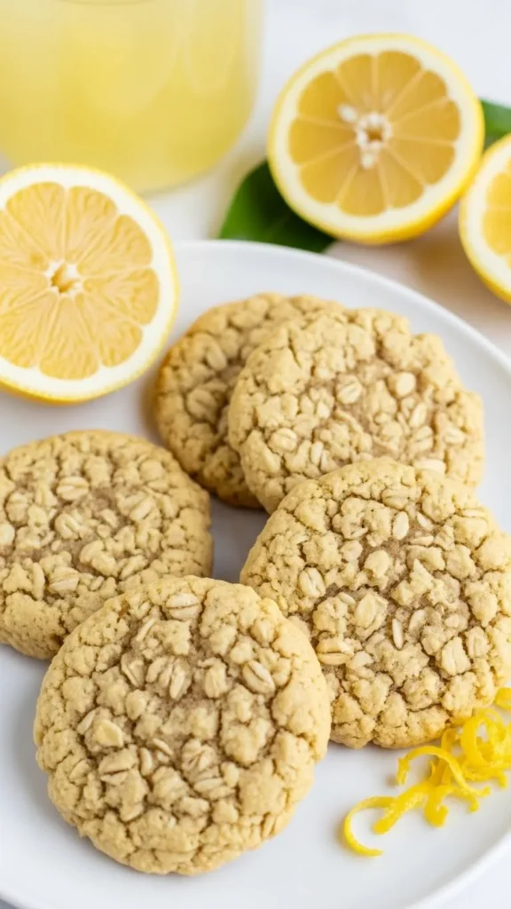 Lemon Oatmeal Cookies