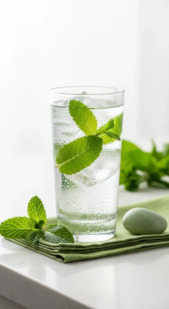 Mint Infused Water