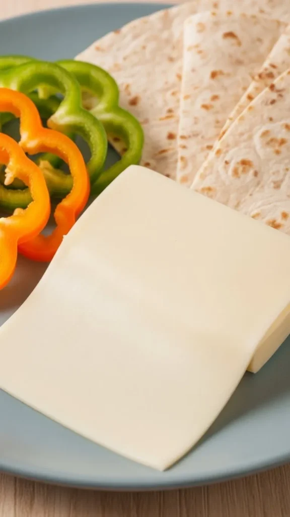 Monterey Jack Cheese Slice (Reduced Fat)