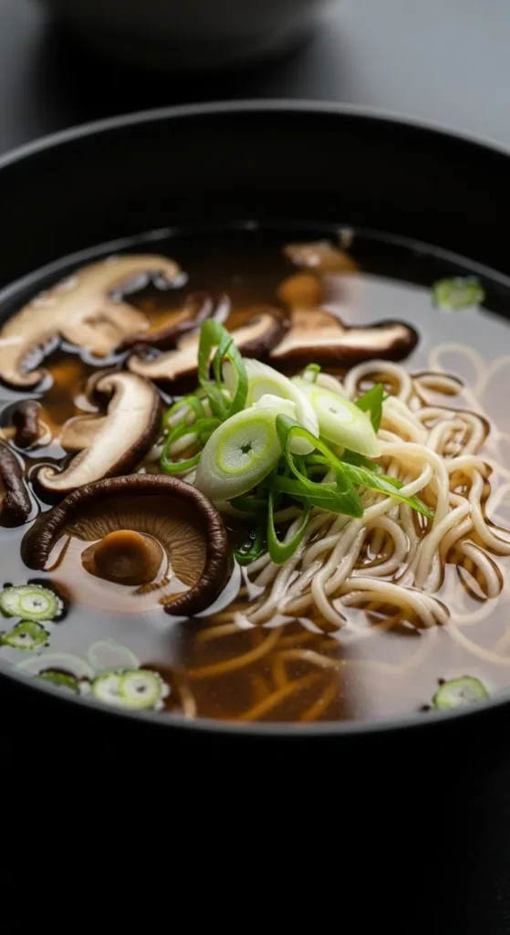 Mushroom Broth Ramen