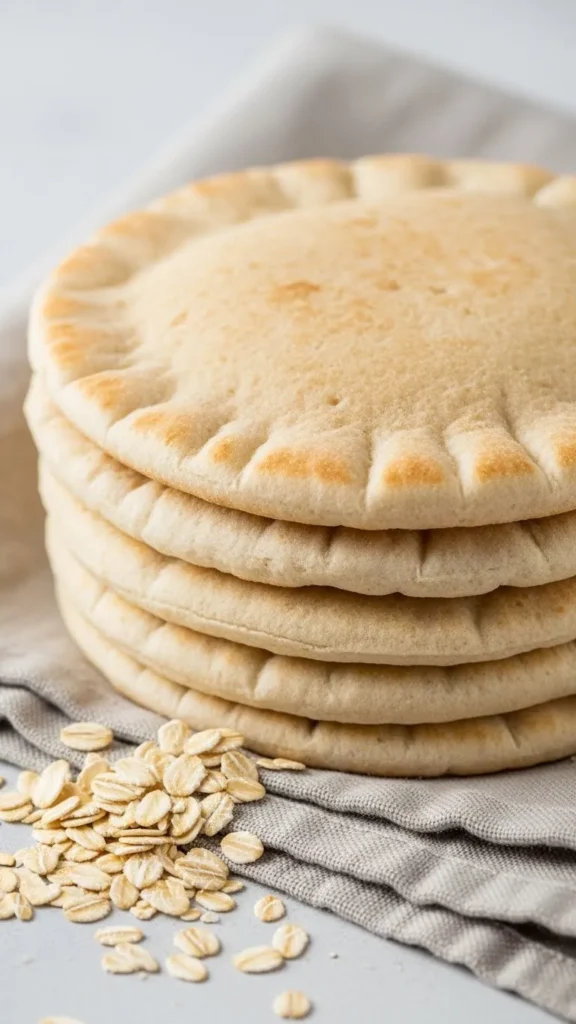 Oat Based Low Calorie Pita Bread