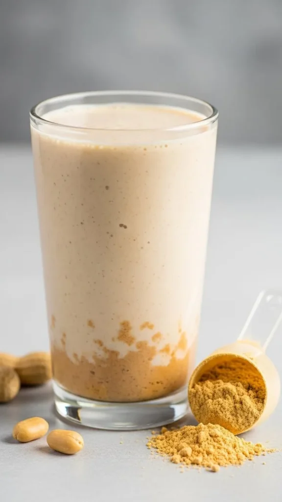 Peanut Butter Protein Shake (Light Version)