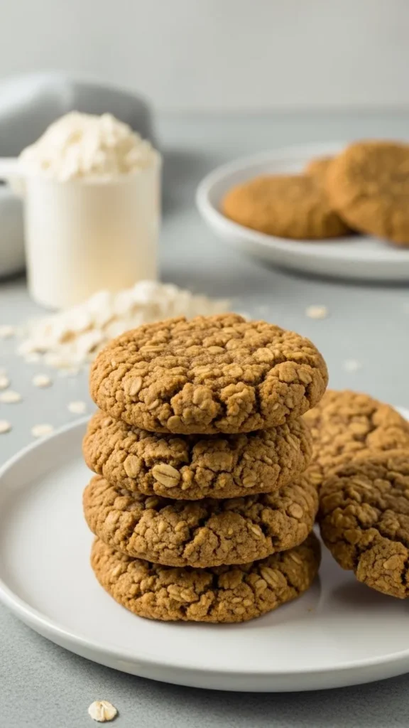Protein Oatmeal Cookies