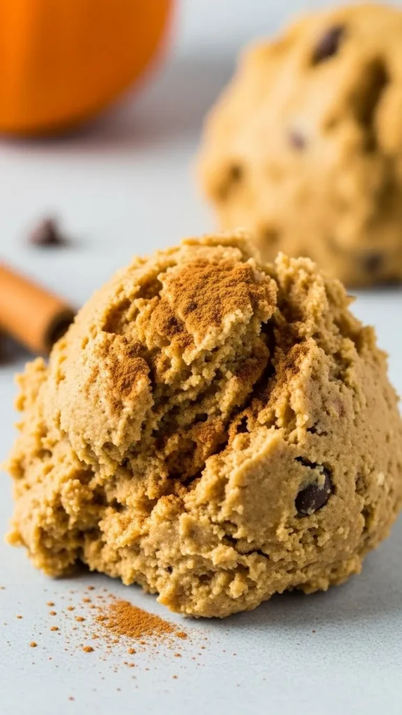 Pumpkin Spice Low Calorie Cookie Dough