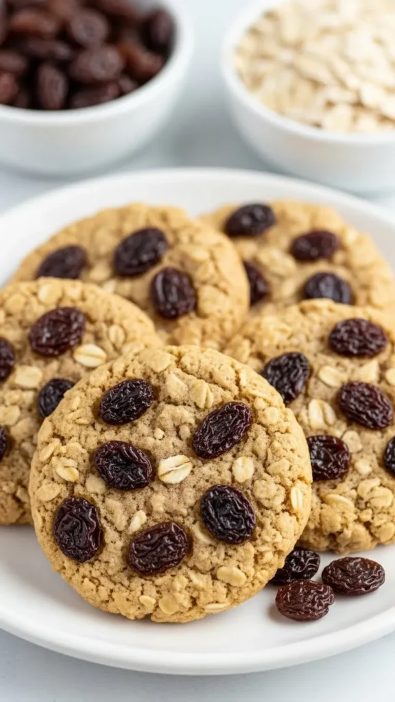 Raisin Oatmeal Cookies
