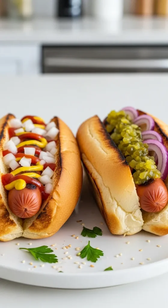Reduced Sugar Low Calorie Hot Dog Buns