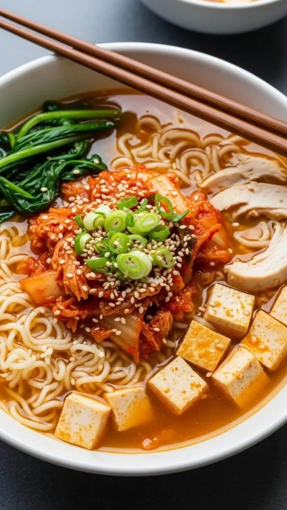 Spicy Kimchi Ramen