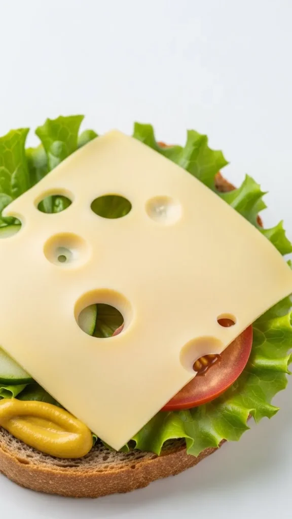 Swiss Cheese Slice (Light)