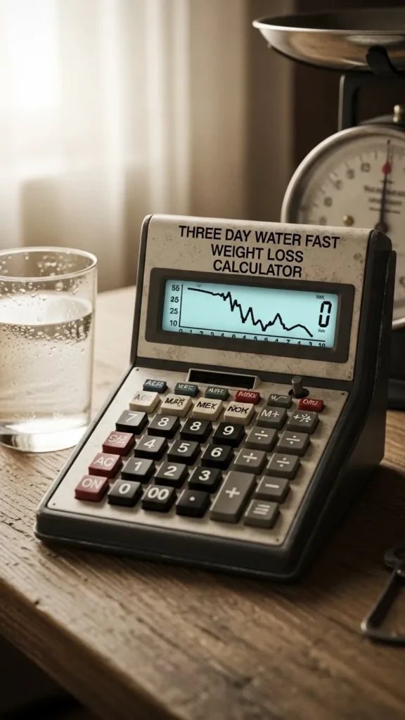 Three Day Water Fast Weight Loss Calculator