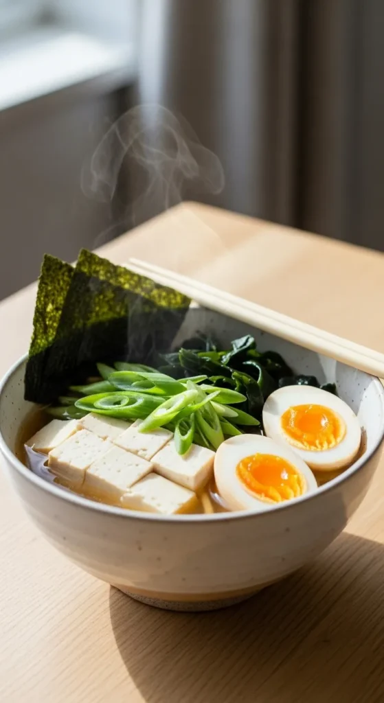 Tofu & Seaweed Ramen