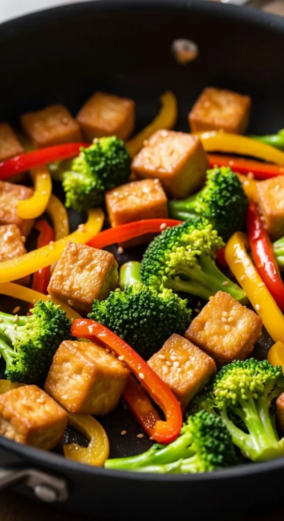 Tofu Veggie Stir Fry