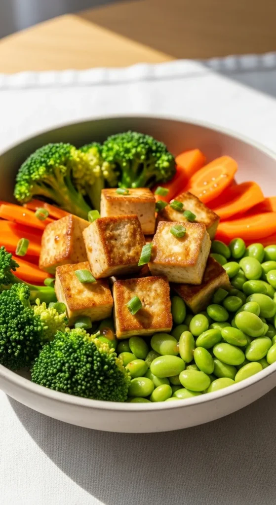 Tofu and Vegetable Bowl