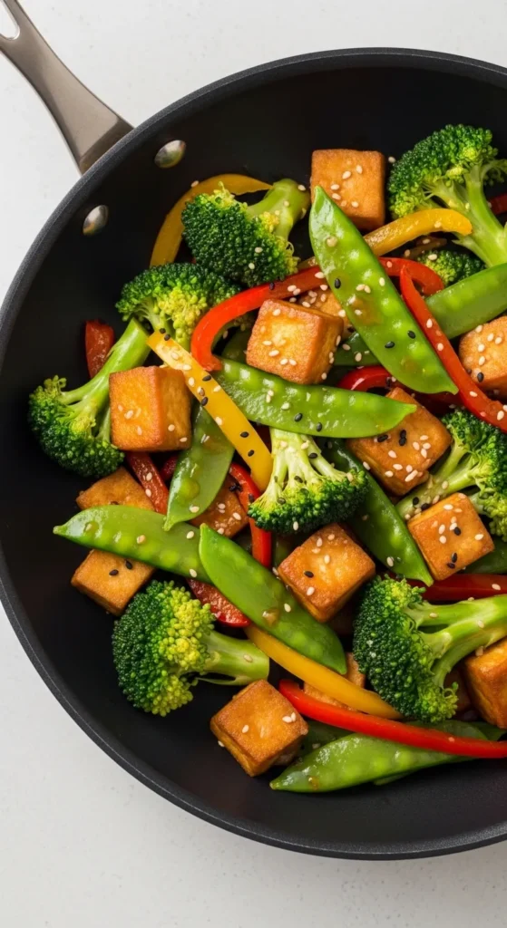 Tofu and Vegetable Stir Fry