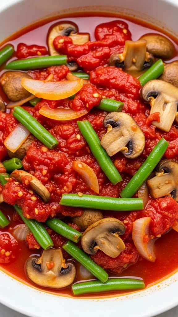 Tomato Garlic Asian Sauce