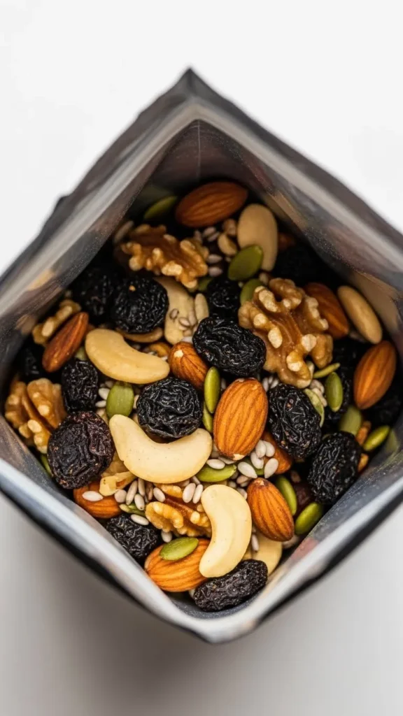 Trail Mix with Nuts and Dried Fruit