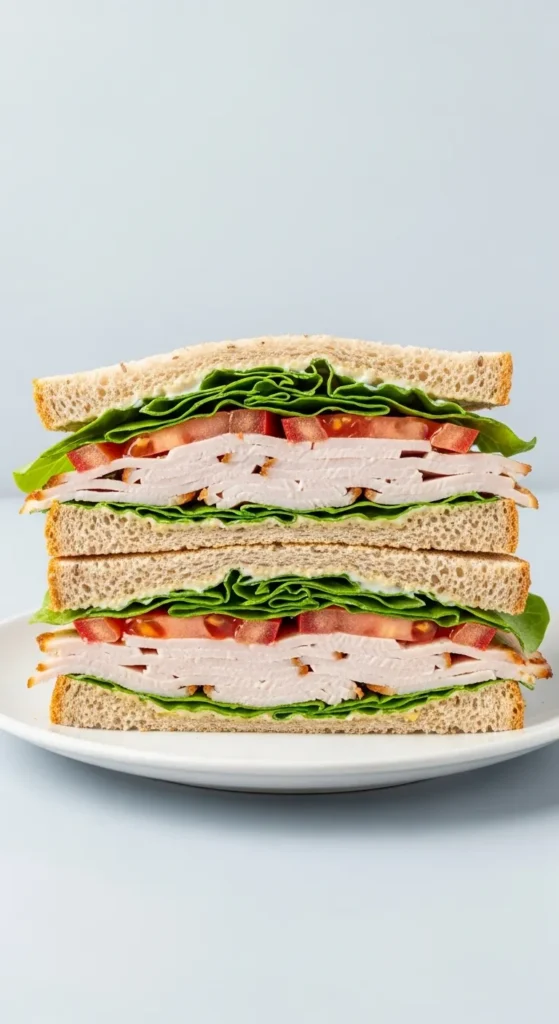 Turkey Sandwich with Whole Grain Bread