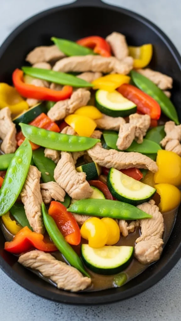 Turkey and Vegetable Stir Fry