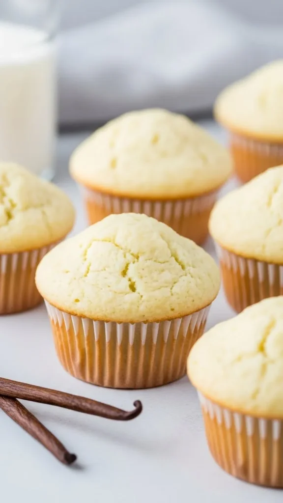 Vanilla Apple Greek Yogurt Muffins