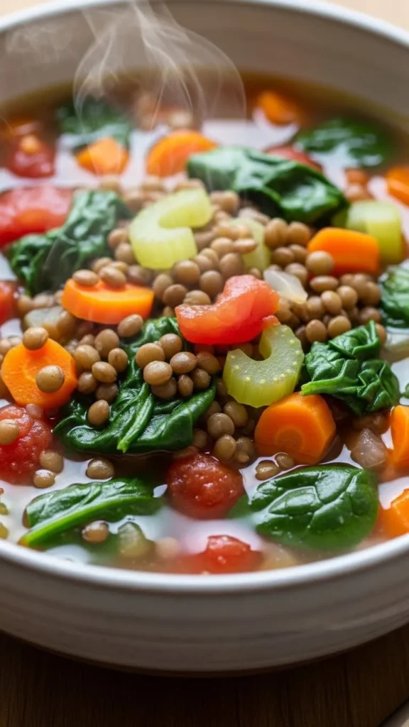 Veggie Packed Lentil Soup