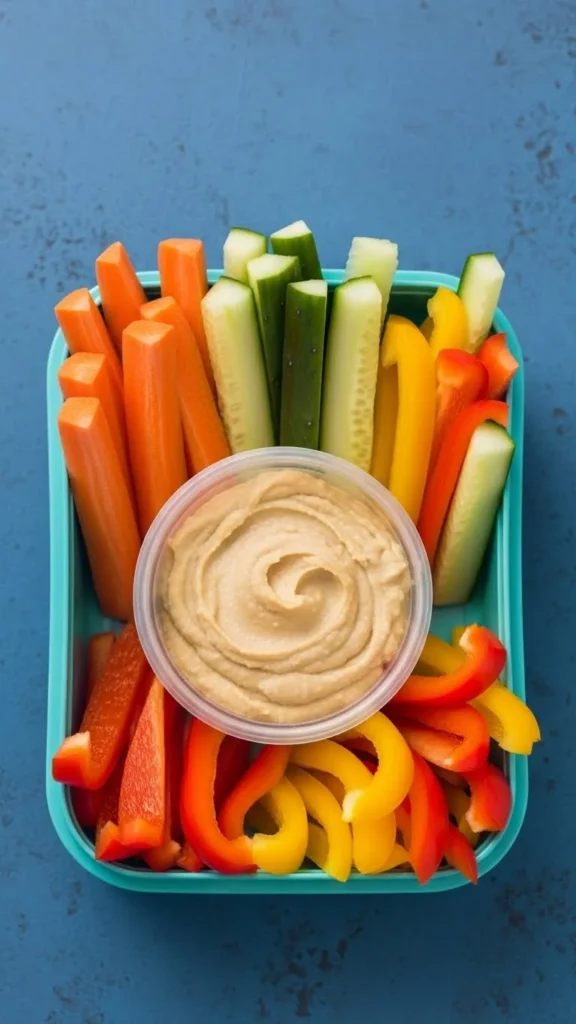 Veggie Sticks with Hummus