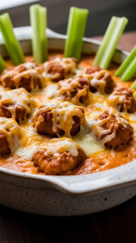 Weight Loss Friendly Buffalo Chicken Dip