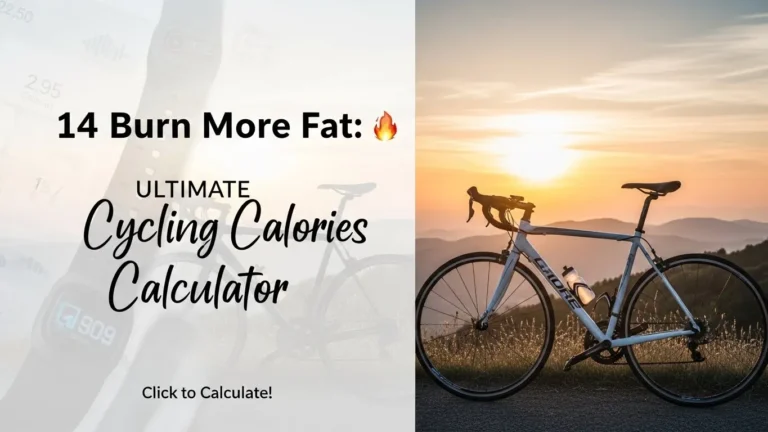 cycling calories calculator